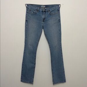 Levi’s 505 Women’s Straight Leg Jeans – Size 10L – Classic Mid-Rise Light Wash